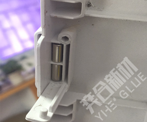 ABS粘磁铁瞬间胶 5~8秒定位不发白强力金属快干胶水-奕合胶水