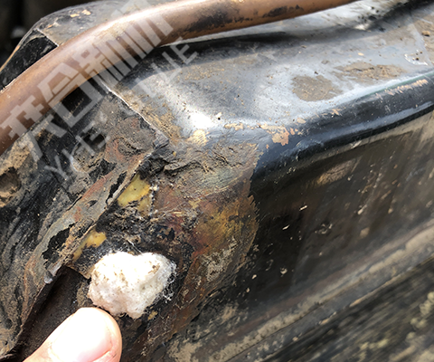 不锈钢水箱漏水用什么胶能粘住？奕合金属修补剂在金属水箱上的应用案例